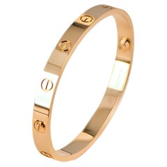 Cartier Love-Armband aus 18 Karat Gelbgold, Größe 17