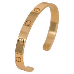 Cartier Bracelet Love en or jaune 18 carats, taille 17