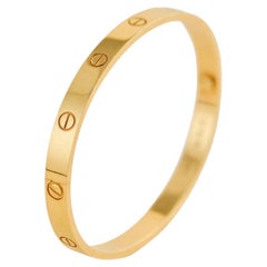 Cartier Love-Armband aus 18 Karat Gelbgold, Größe 17
