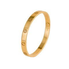 Cartier Love-Armband aus 18 Karat Gelbgold, Größe 17