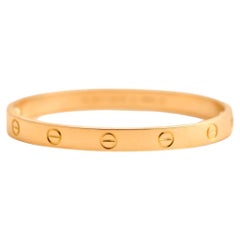 Cartier Bracelet Love en or jaune 18 carats, taille 18