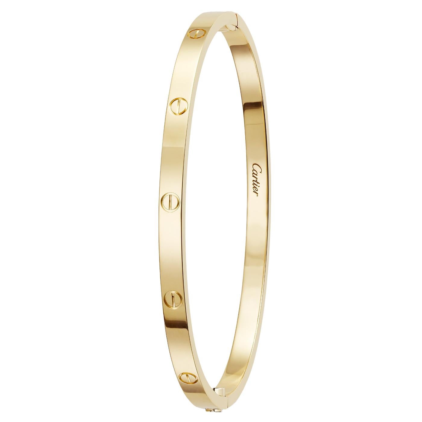 cartier love bracelet width