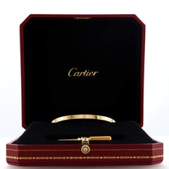 Cartier Love Bracelet 18k Yellow Gold Small