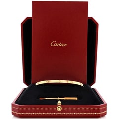 Cartier Love Bracelet 18k Yellow Gold Small