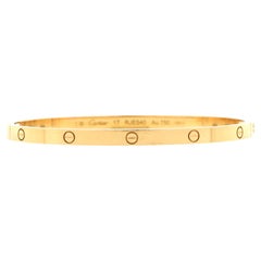 Cartier Love Bracelet 18K Yellow Gold Small