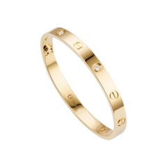 Cartier Love Bracelet 4 Diamond in 18 Karat Yellow Gold