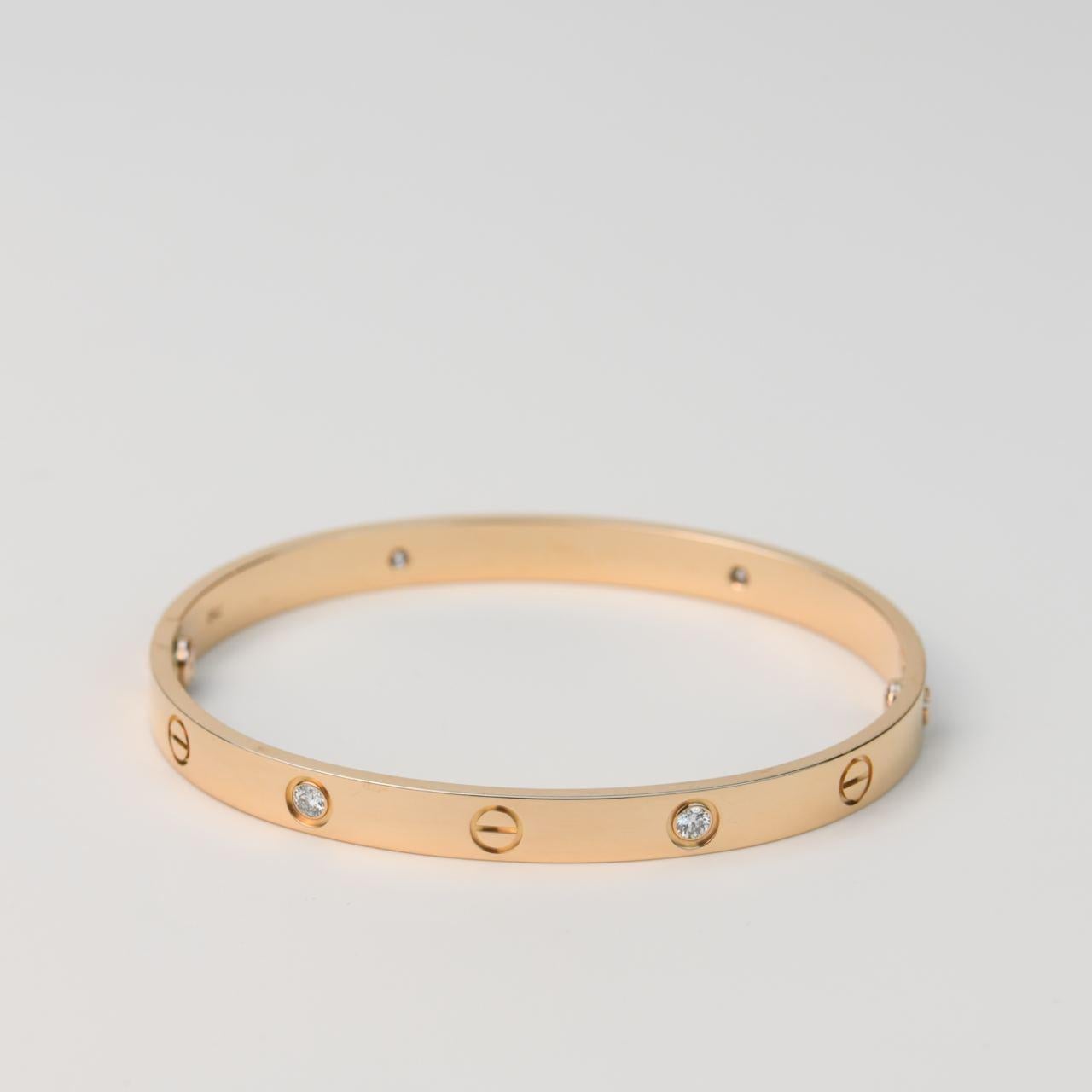 SKU 	AT-1154
Brand	Cartier
Model	B6036019
Serial No	WT****
Date	Circa 2013
_____________________________________________________________
Metal	18K Rose Gold
Bracelet   Size 19
Retail Price 	£11,400incl. VAT/ $11,900/ €12 800 incl.