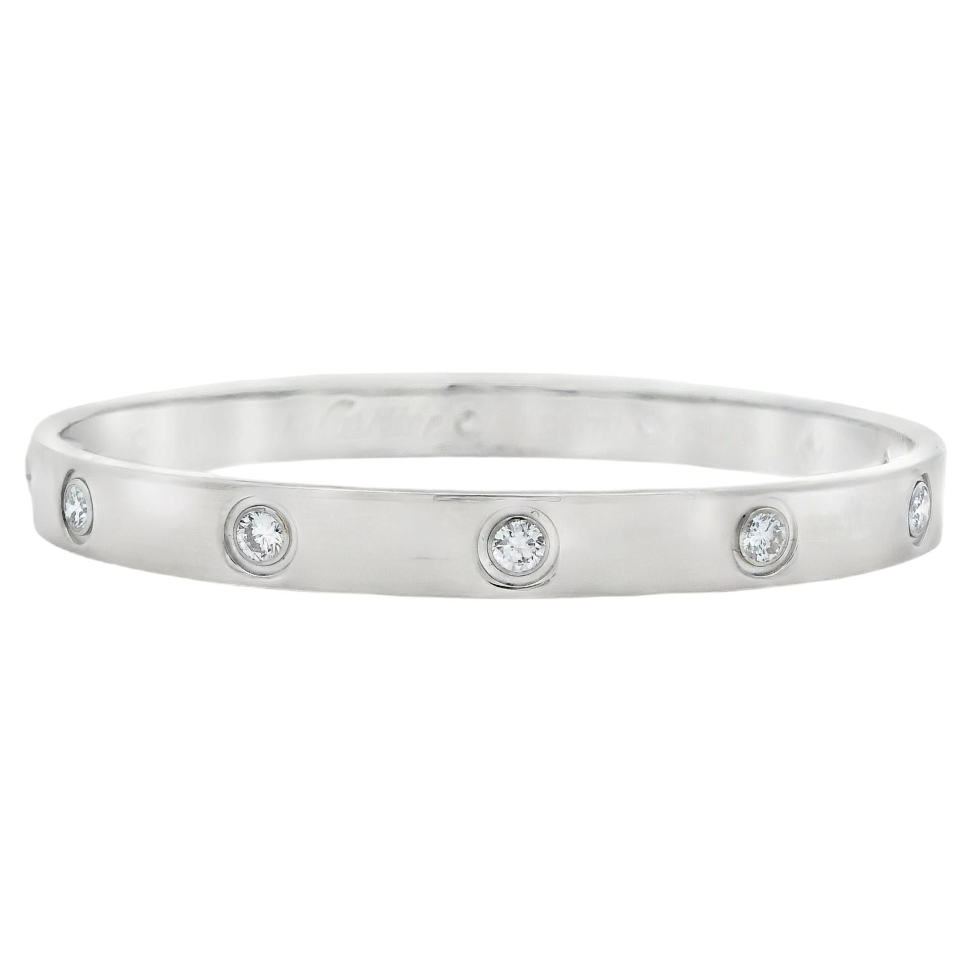 Do Cartier bracelets have real diamonds?