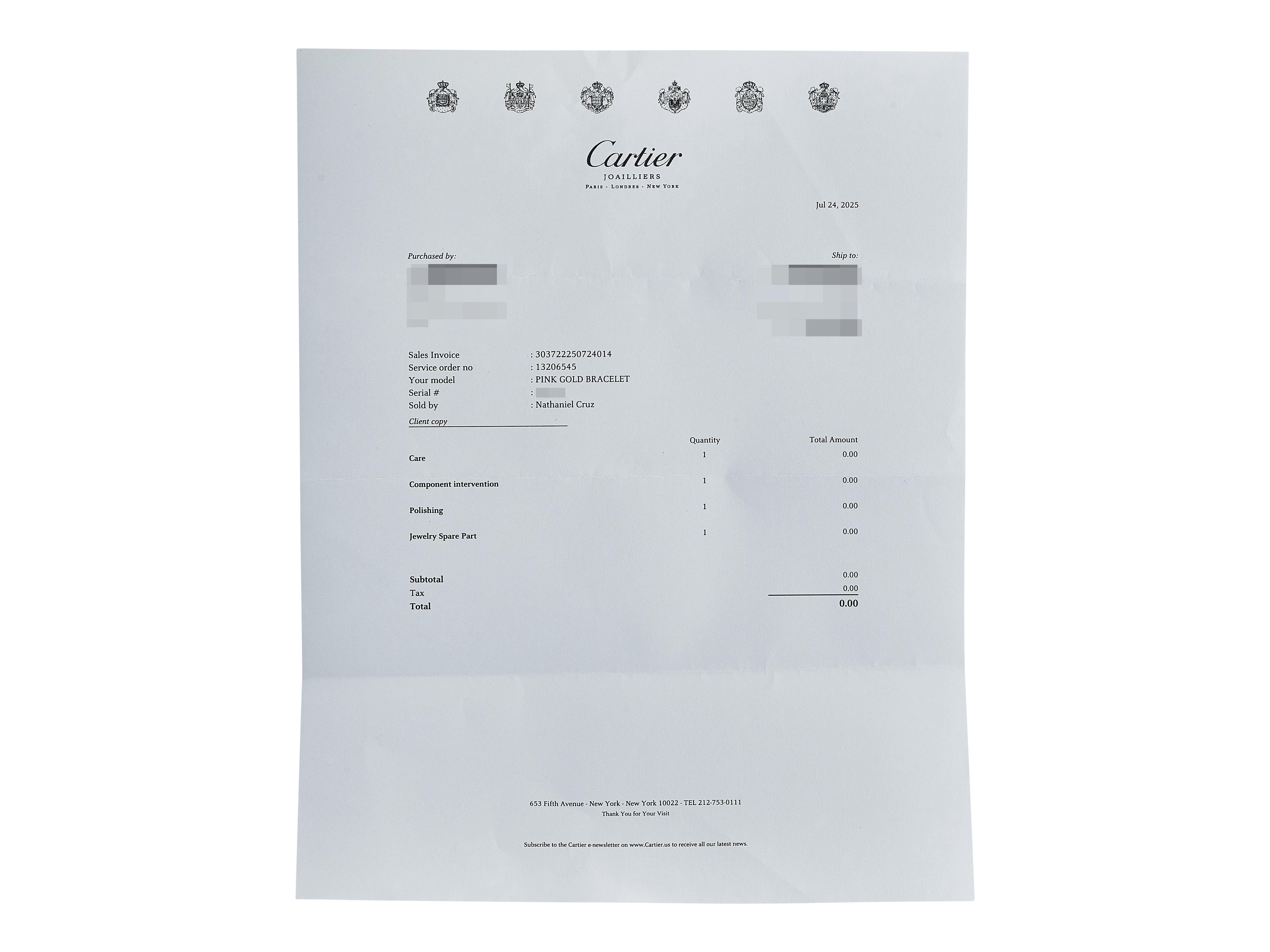 Cartier Love Bracelet Classic Model 18K Rose Gold Size 17 en vente 3