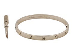 Cartier Love Bracelet, Classic Model, 18K Rose Gold, Size 19