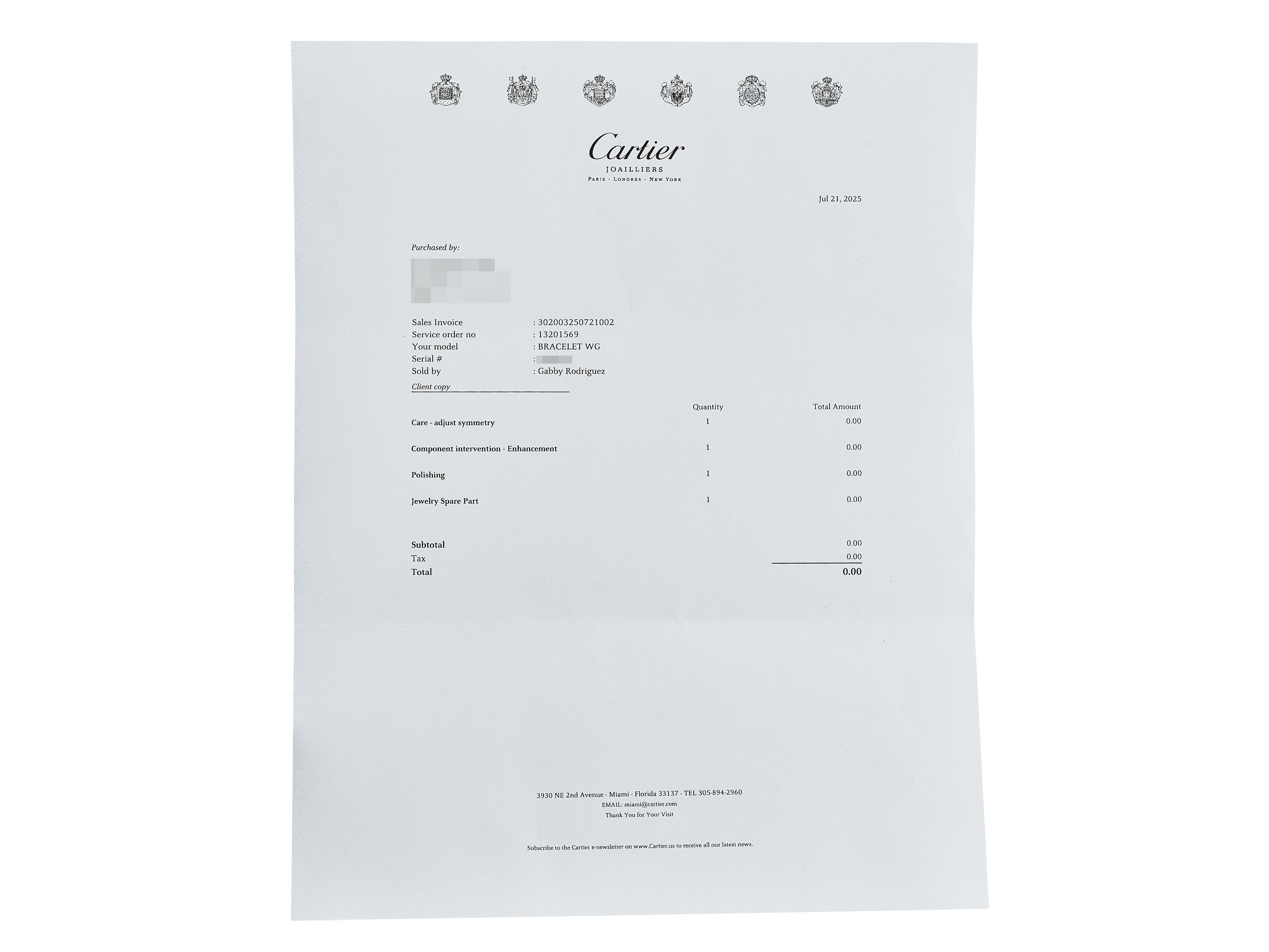 Cartier Love Bracelet Modèle Classique Or Blanc 18K Taille 17 en vente 4