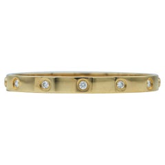 Cartier Love Bracelet Classic Model 18K Yellow Gold 10 Diamonds Size 17