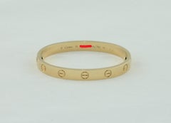 Cartier LOVE Bracelet Classic Model 18K Yellow Gold 15CM