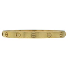Cartier Love Bracelet Classic Model 18K Yellow Gold Size 16