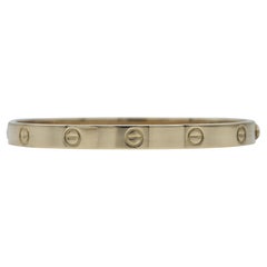 Cartier Love Bracelet Classic Model 18K Yellow Gold Size 18