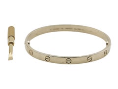 Cartier Love Bracelet, Classic Model, 18K Yellow Gold, Size 19