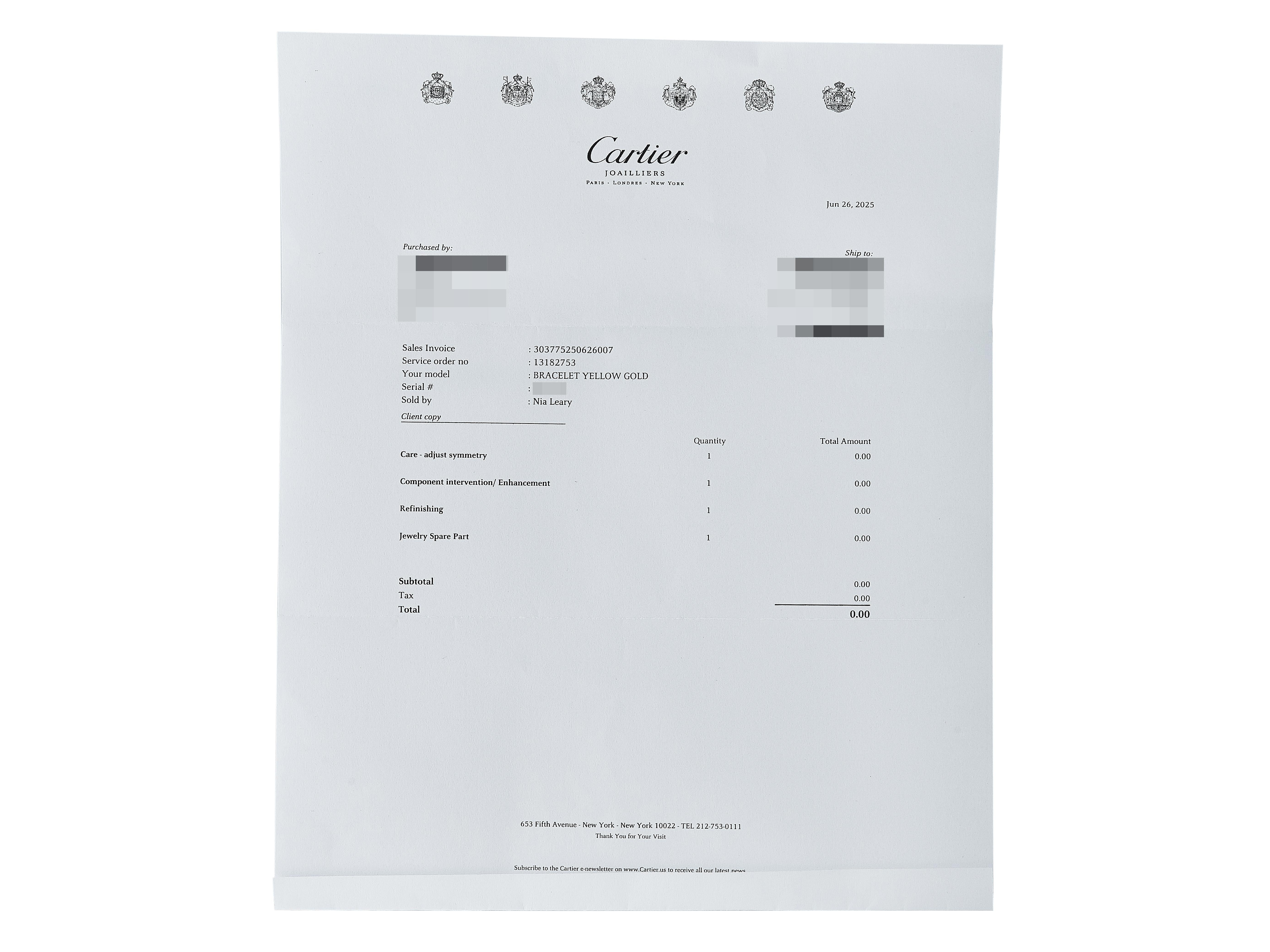 Cartier Love Bracelet Modèle Classique Or Jaune 18K Taille 19 en vente 2