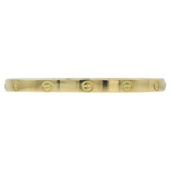 Cartier Love Bracelet, Classic Model, 18K Yellow Gold, Size 20