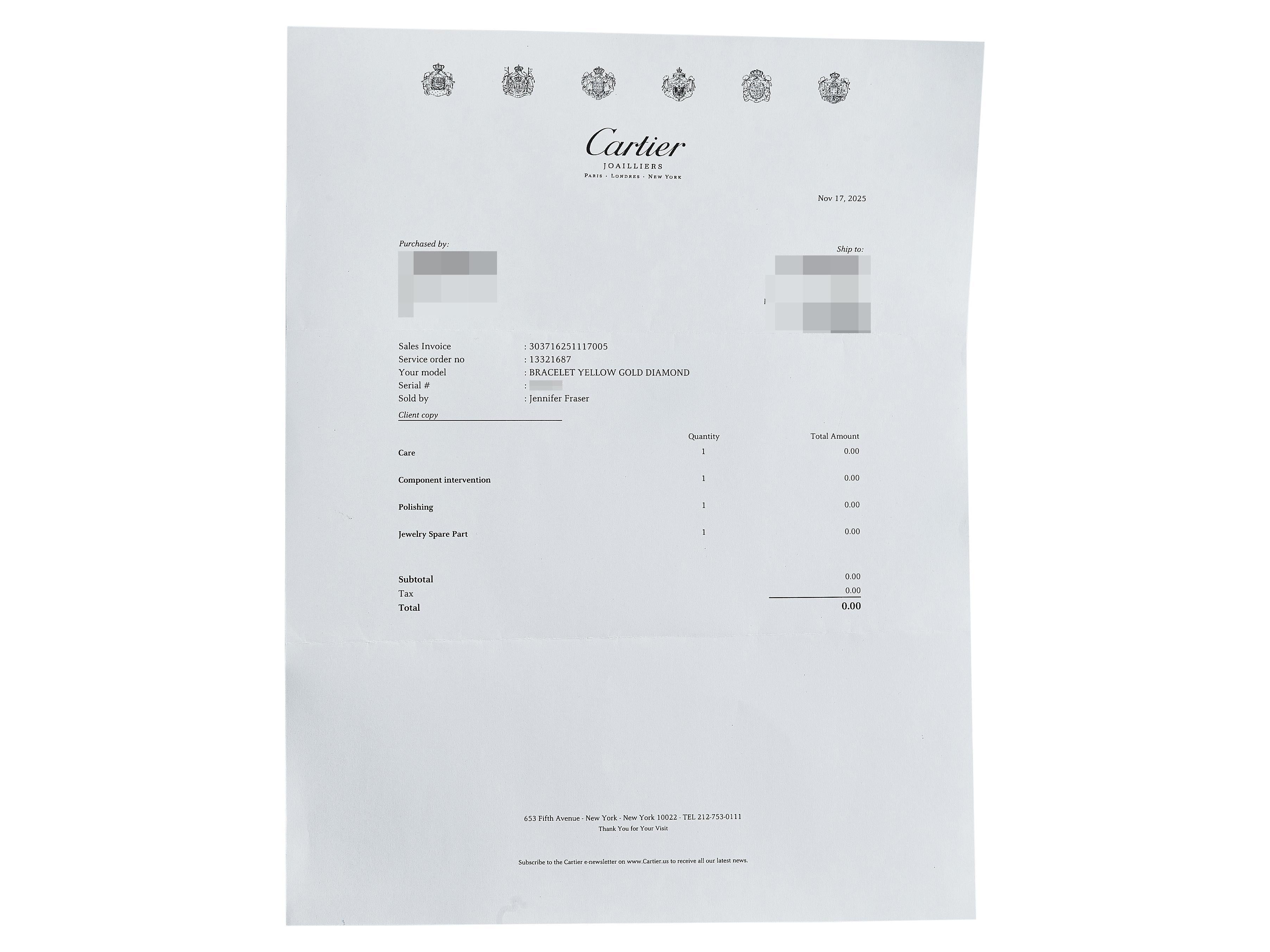 Cartier Pulsera del Amor Modelo Clásico 4 Diamantes Oro Amarillo 18K Talla 19 en venta 1