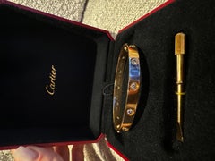 Cartier Love bracelet diamonds