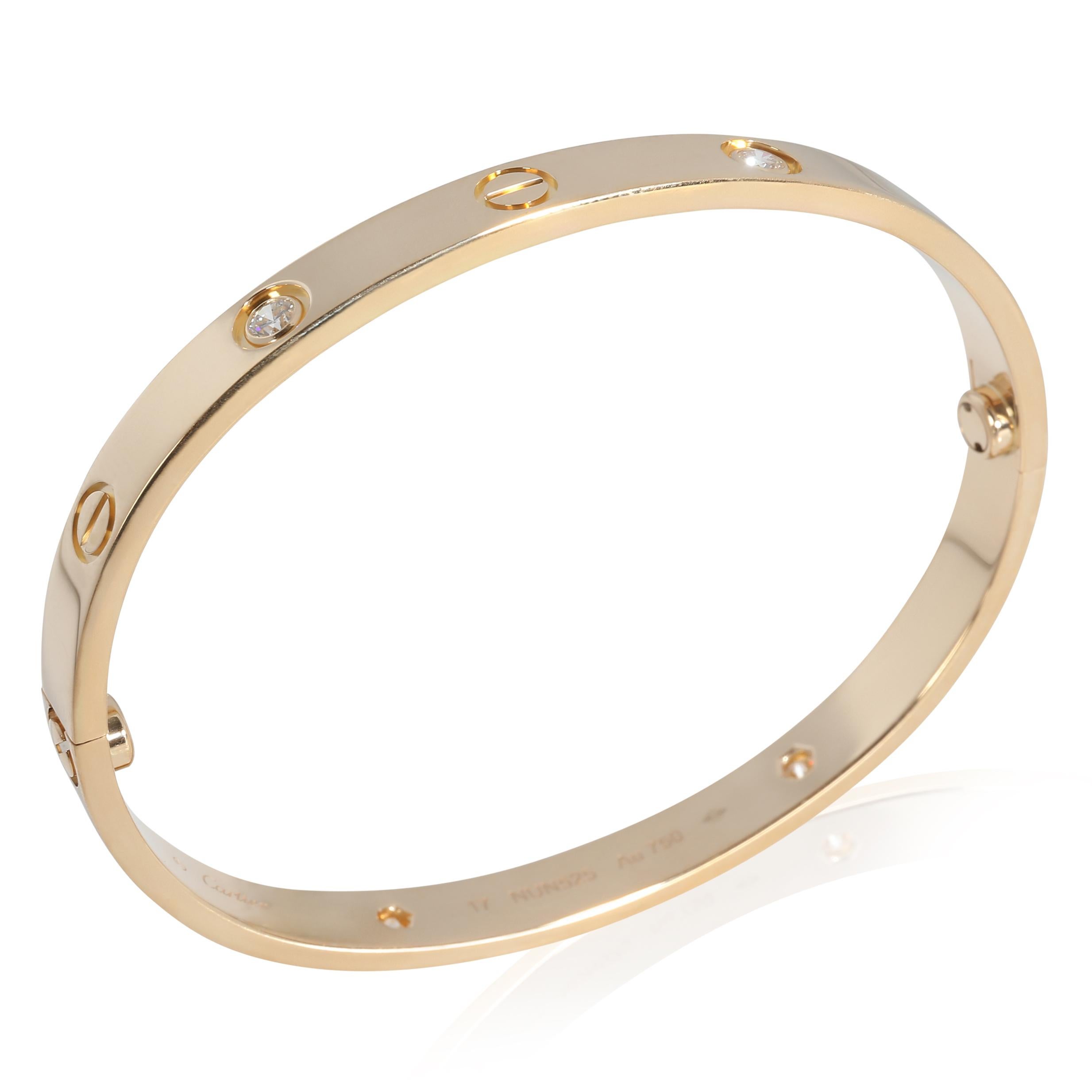 Cartier Liebesarmband aus 18k Gelbgold 0,42 CTW

PRIMÄRE DETAILS
SKU: 141820
Auflistung Titel: Cartier Love Armband in 18k Gelbgold 0,42 CTW
Beschreibung des Zustands: Die Collection'S Love von Cartier ist der Inbegriff der Ikone, von den