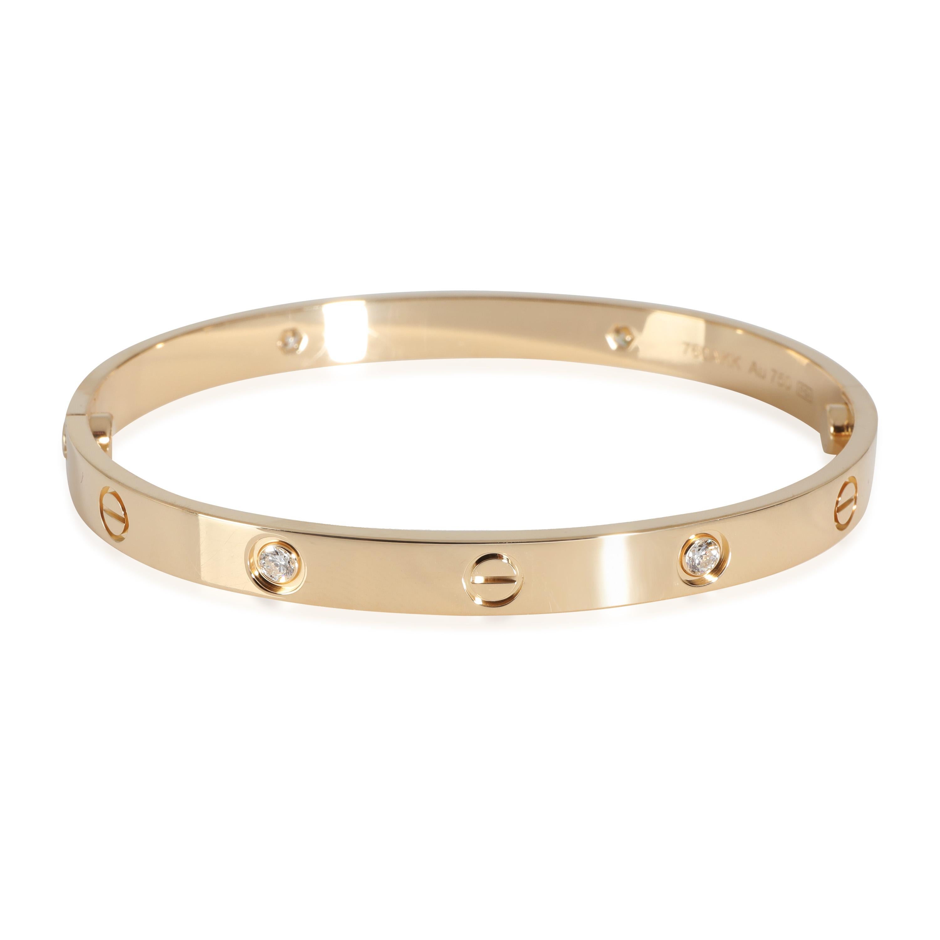 Bracciale Cartier Love, diamanti (oro giallo)

DETTAGLI PRIMARI
SKU: 143349
Titolo dell'inserzione: Bracciale Cartier Love, diamanti (oro giallo)
Descrizione delle condizioni: La collezione Love di Cartier è l'emblema dell'iconicità, dai disegni