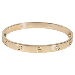 Cartier Love Bracelet, Diamonds (Yellow Gold)