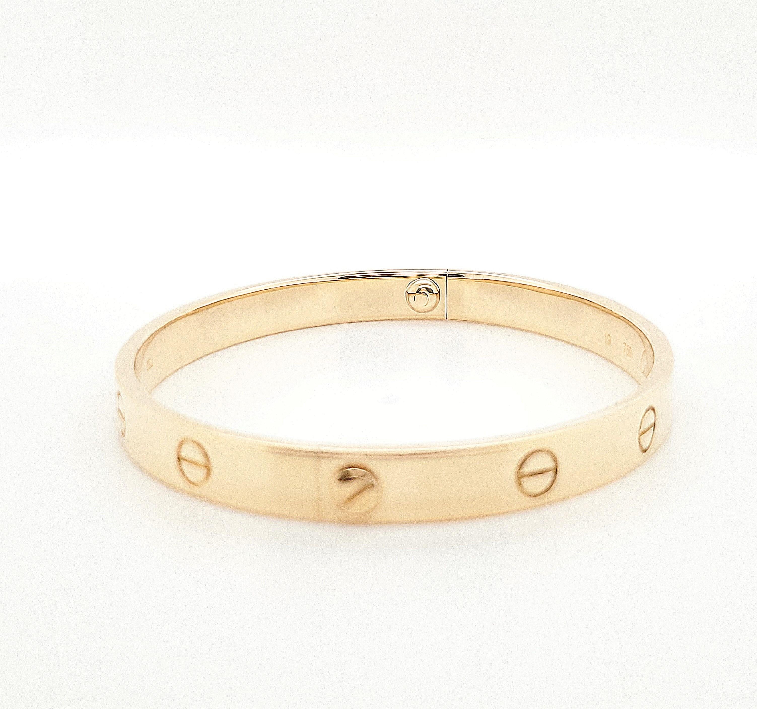 Cartier Love Bracelet In Excellent Condition In New York, NY