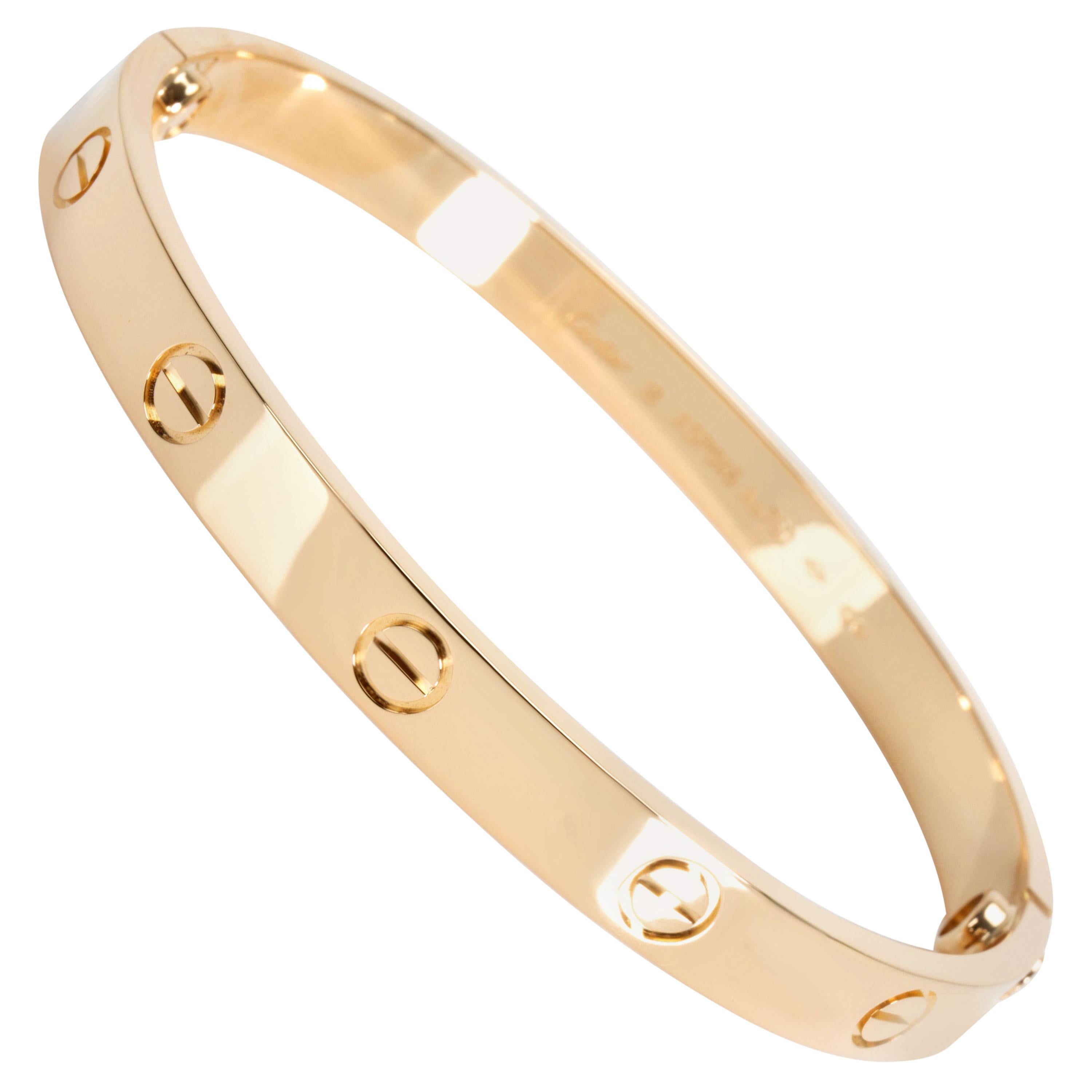 Cartier Love Bracelet in 18 Karat Yellow Gold