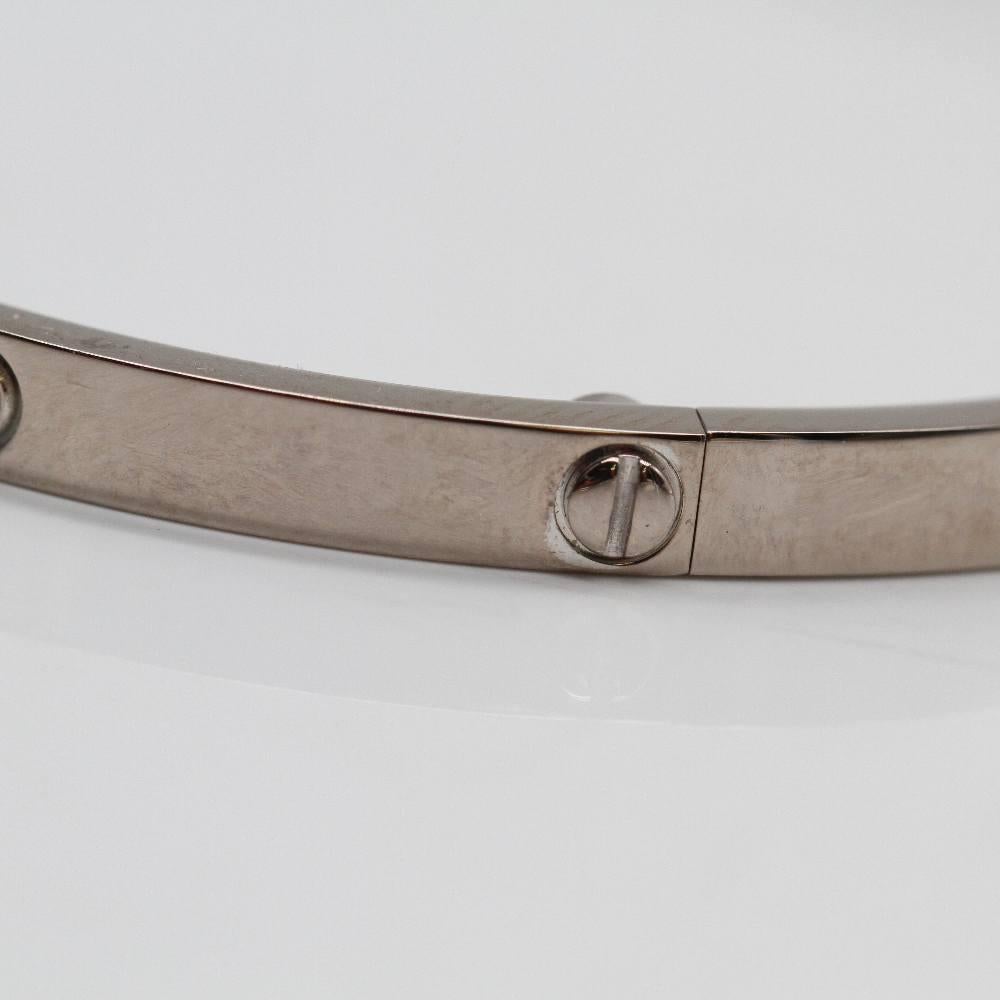 Women's CARTIER LOVE Bracelet in 18k gold with 10 diamonds 2nd hand
