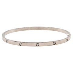 CARTIER LOVE Bracelet in 18k gold with 10 diamonds 2nd hand