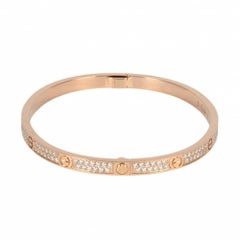 Cartier Love Bracelet in 18K Pink Gold
