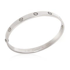 Cartier Love Bracelet in 18k White Gold