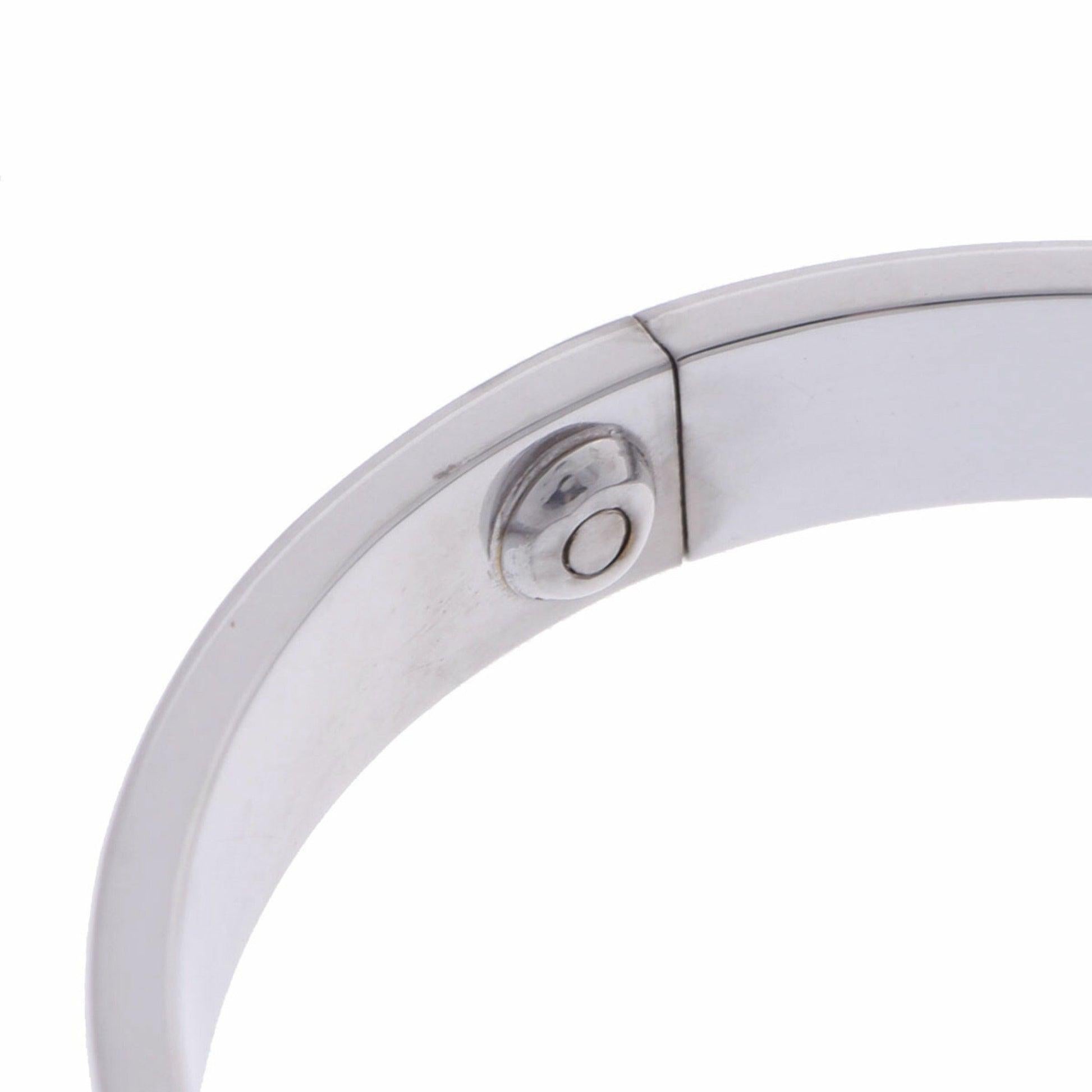 Cartier Love Bracelet in 18K White Gold In Excellent Condition In London, GB