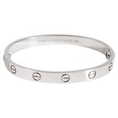 Cartier Love-Armband aus 18 Karat Weißgold