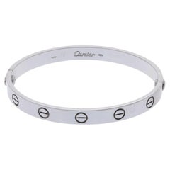 Bracciale Cartier Love in oro bianco 18 carati