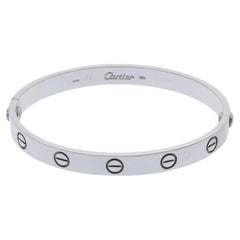 Cartier Love Bracelet in 18K White Gold