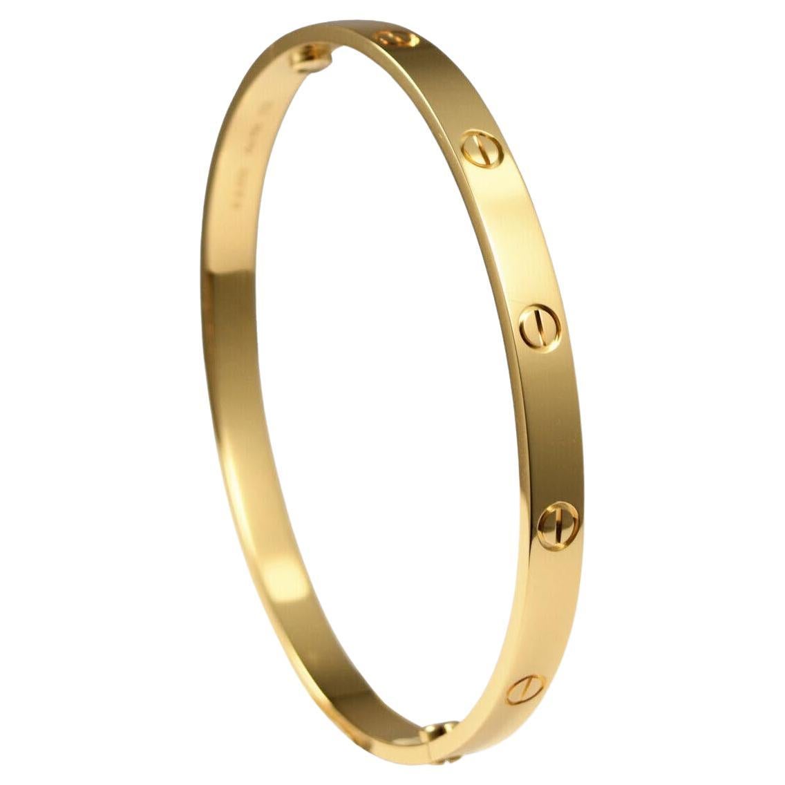 Cartier love shop bracelet 21 cm