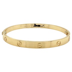 Cartier Love-Armband aus 18 Karat Gelbgold, Größe 21