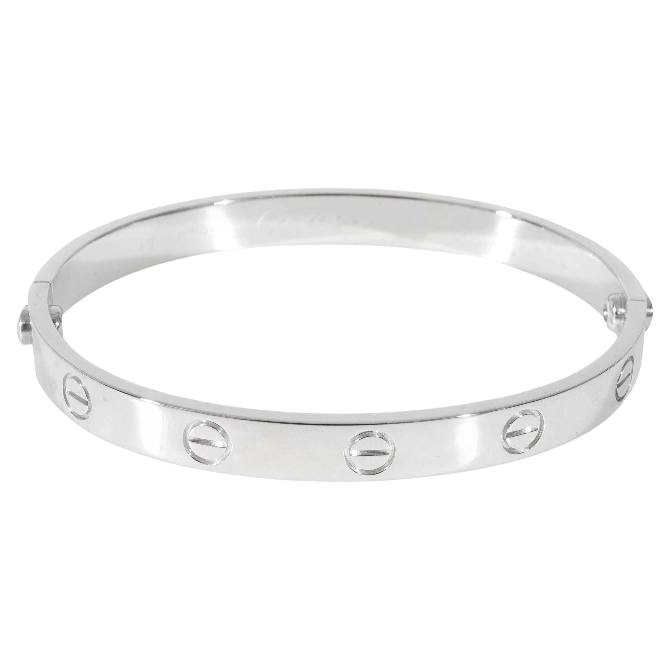 Cartier Love Bracelet in Platinum