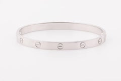 Cartier Love Bracelet in White Gold