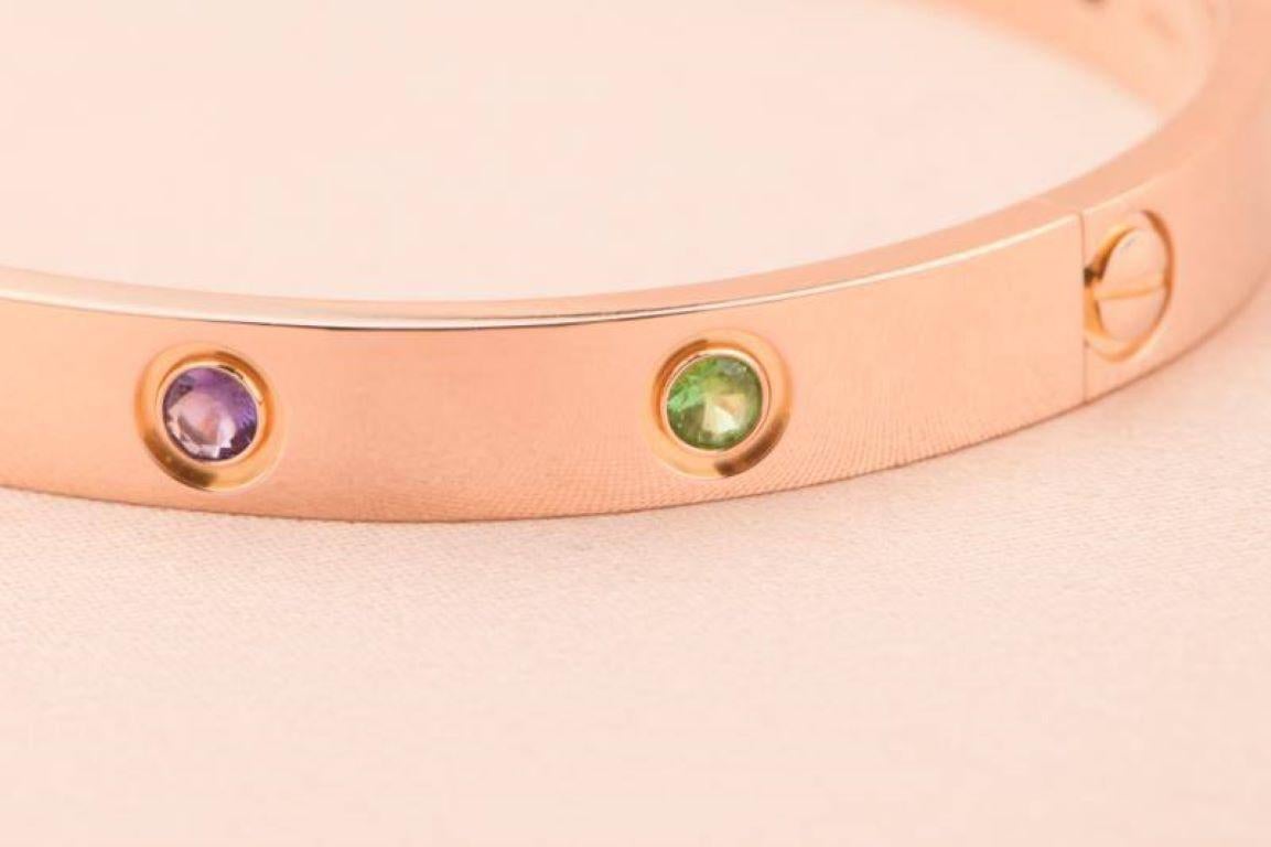 cartier love rainbow