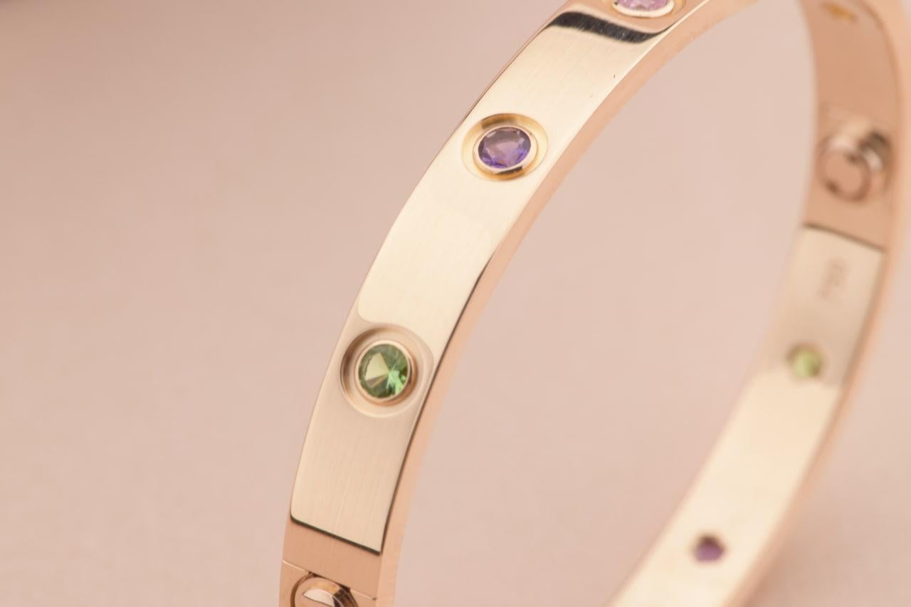 cartier rainbow love bracelet