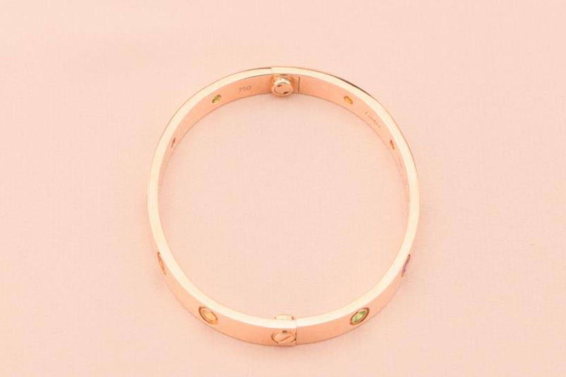 cartier love bracelet stamp