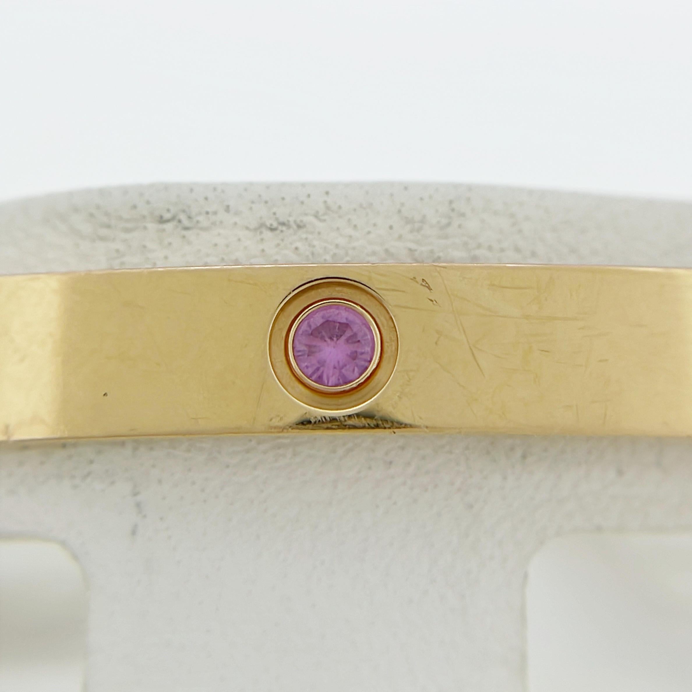 Cartier Bracciale dell'Amore Multicolore Diamante 1