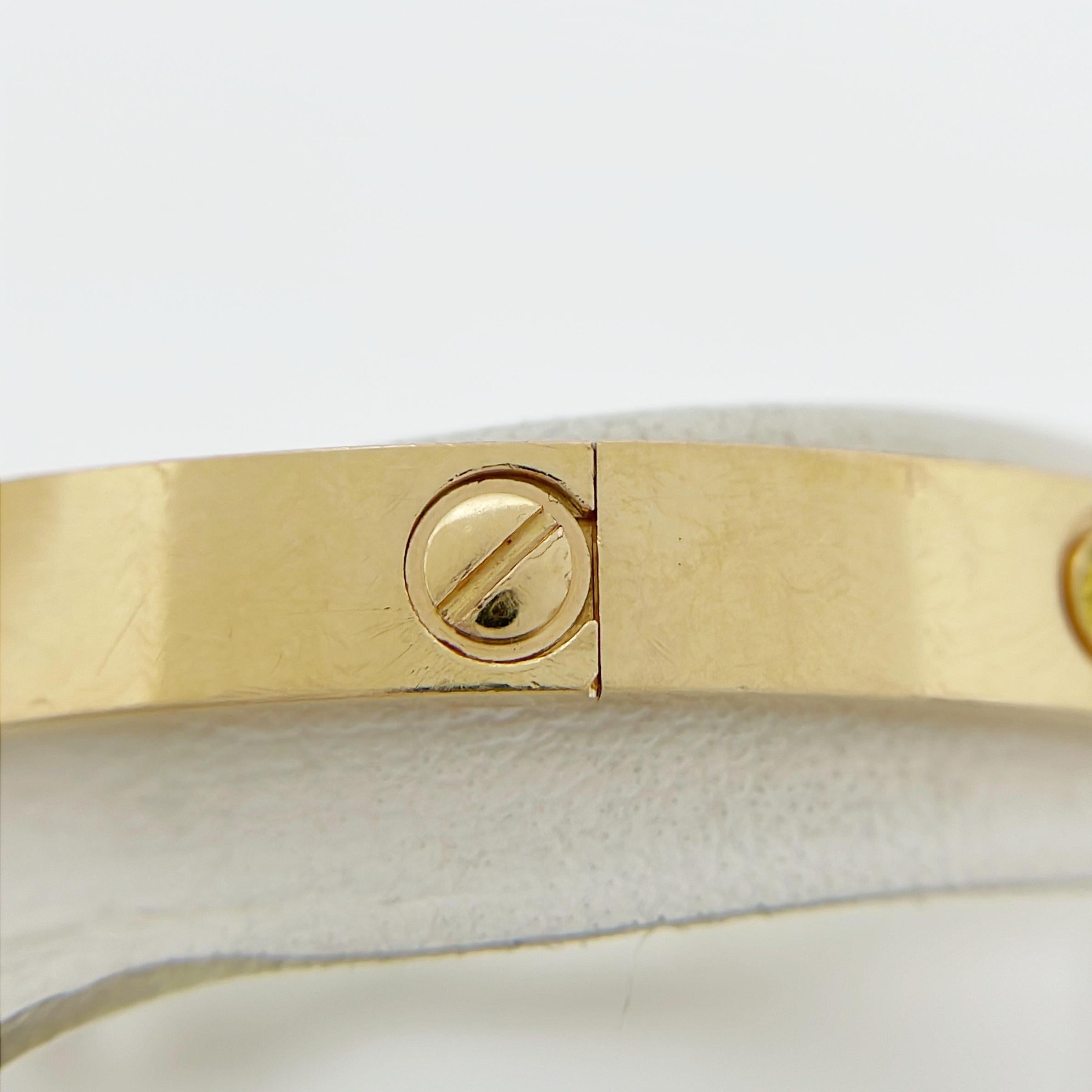 Cartier Bracciale dell'Amore Multicolore Diamante 3