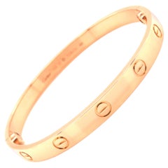 Cartier Bracelet d'amour en or rose
