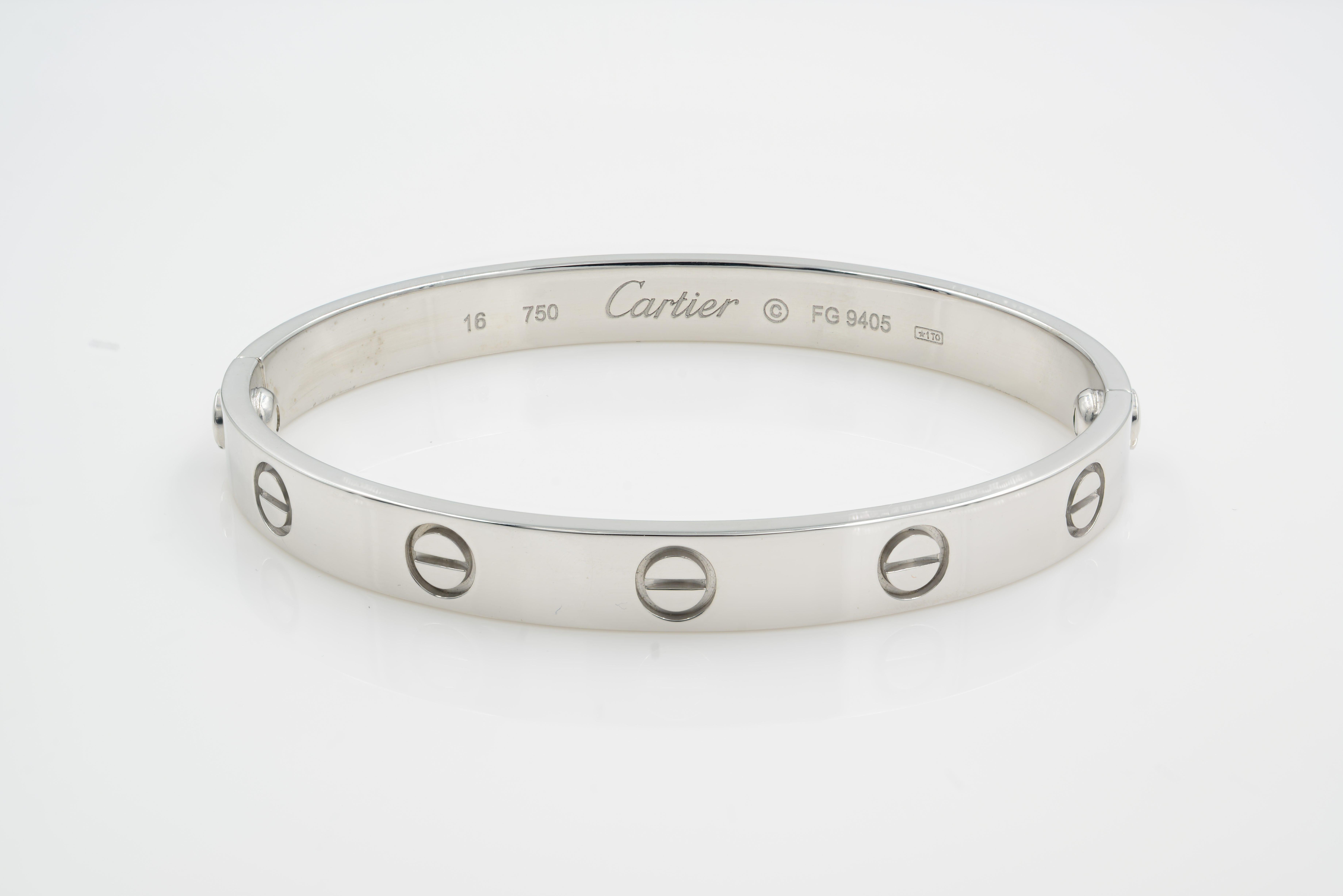 old cartier love bracelet