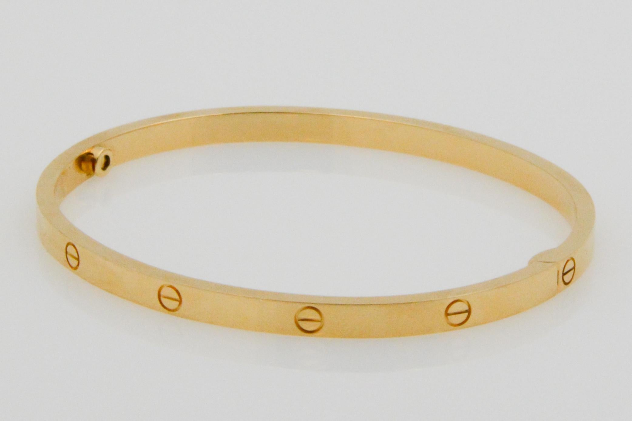 cartier bracelet lock