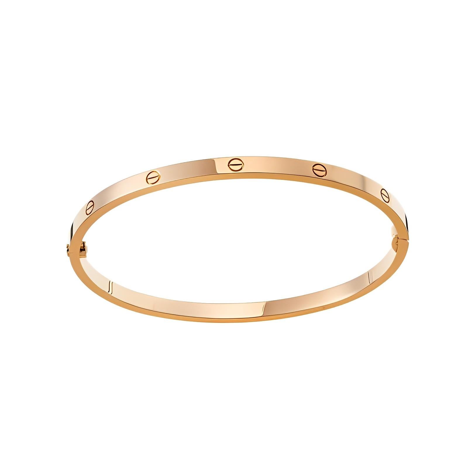 cartier love bracelet thin